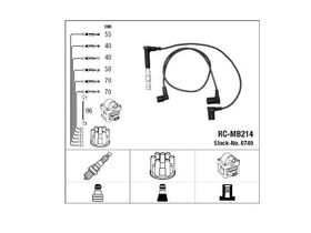 MERCEDES W124 W140 BUJİ KABLOSU BTAP